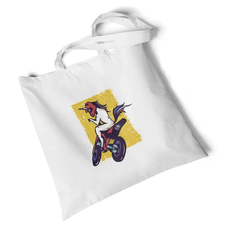 

Canvas Bag Shopping Reusable Shoulder Bag Handbag Tote Bag Funny Sport Print Canvas Bag Shoulder Bags Travel Folding Bag