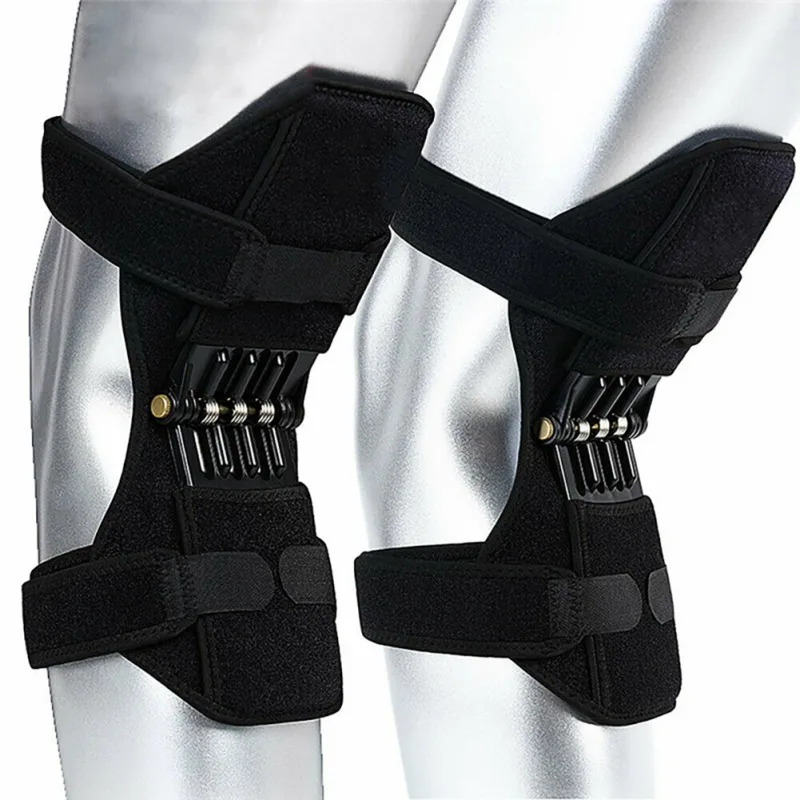 Joint Support Knee Pad Breathable Non-slip Lift Pain Relief For Knee Power Spring Force Stabilizer Knee Booster Tools 2019 New