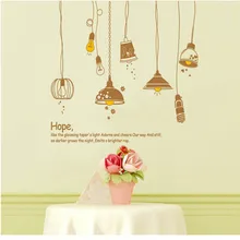 9140 стиль съемный модные украшения Комбинации Стикеры для дивана, телевизора фон Стикеры s лампы JM7176