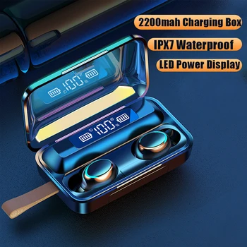 

TWS Bluetooth Headset Wireless Headphone Earphone LED Earbud Noise Cancel Fone De Ouvido Audifonos Inalambrico Touch Control