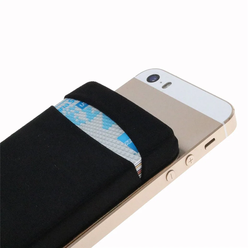 Бизнес кредитный карман клейкий Модный женский мужской держатель для сотового телефона ID держатель для карт ультра тонкий чехол наклейка чехол для телефона