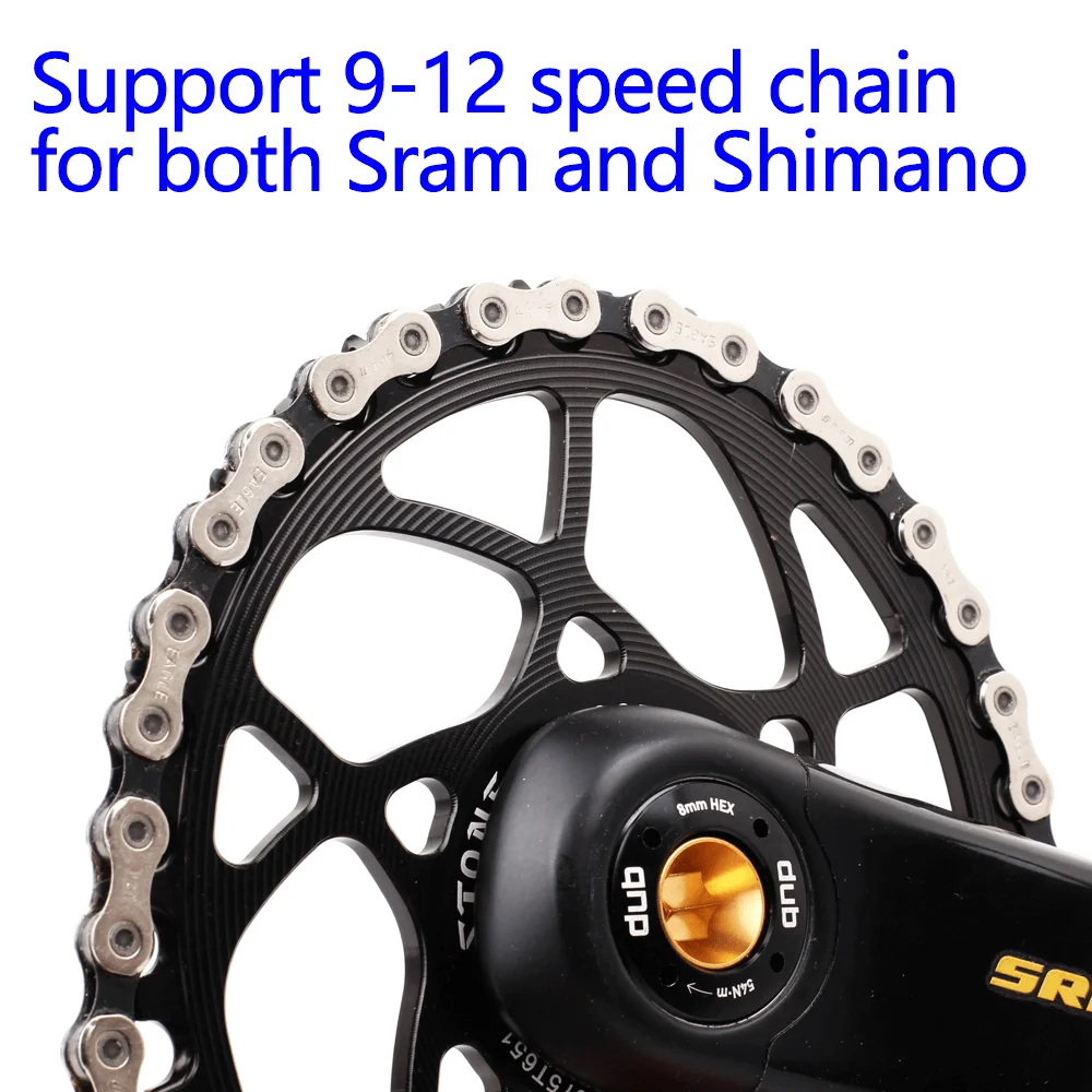 Oval Bicycle Chainring For Sram Boost 148 DUB GXP 3mm Offset X9 X0 XX1 eagle X0