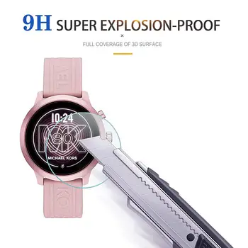 

3Pcs Watch Screen Protector Films Hard Tempered Glass Screen Protector Film Case for MK Access GO Protective Accessories