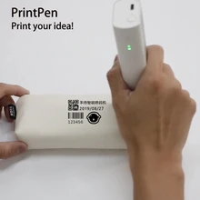 Evebot portátil printpen mini impressora a jato de tinta caneta portáteis impressoras portáteis pequena cor impressão diy para android/ios