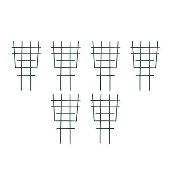 

6PCS Garden Potted Plant Climbing Frame Indoor and Outdoor Climbing Plant Frame,Plant Climbing Grid