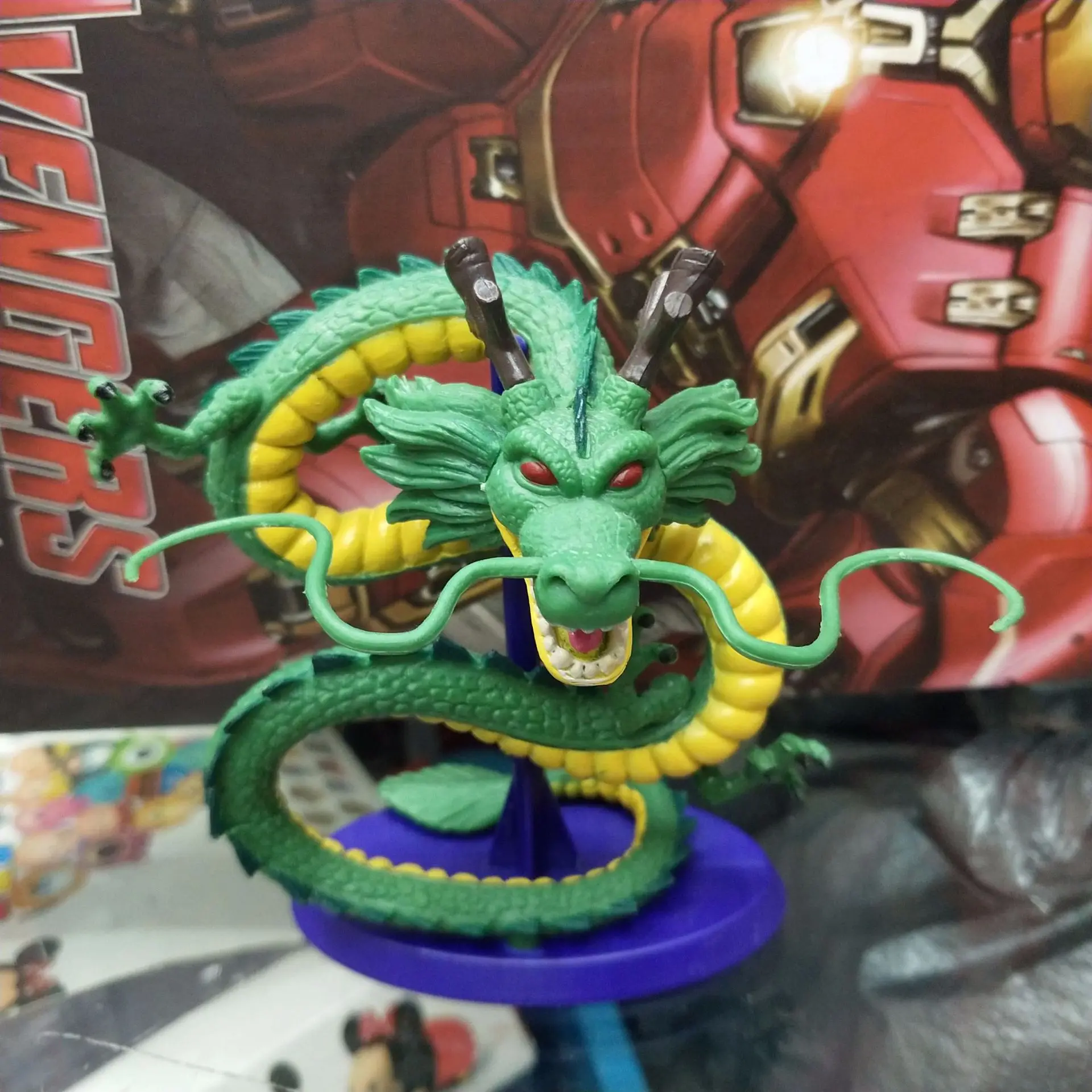 Dragon Ball Z Мини Дракон автомобиль установленный Гараж Комплект модель украшения OPP мешок