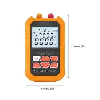

4 in 1Optical Power Meter Visual Fault Locator 5km Red Light Laser Pen Fiber Optic Cable Tester Tools LED Lighting OPM Network
