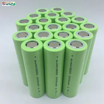 

Suqy 100% 18650 2000mah 3.7v 18650 Battery Li Ion Rechargeable Batteries 18650 Rechargeable Batterie Avec Chargeur
