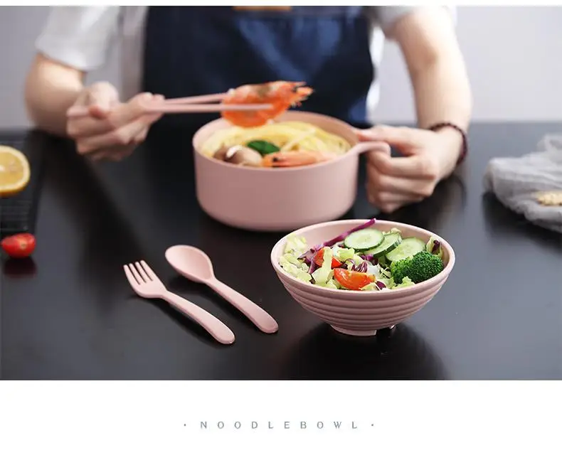 Контейнер для еды Fruteira Ramen лапша посуда Mutfak Malzemeleri суп Кухня Обеденный бар керамическая посуда керамическая чаша