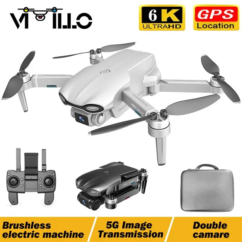 

M9968 New GPS Drone 5G WIFI FPV With 6k HD Camera Professiional Follow Me Drones Brushless Motor Rc Quadcopter Dron Pk SG906pro2