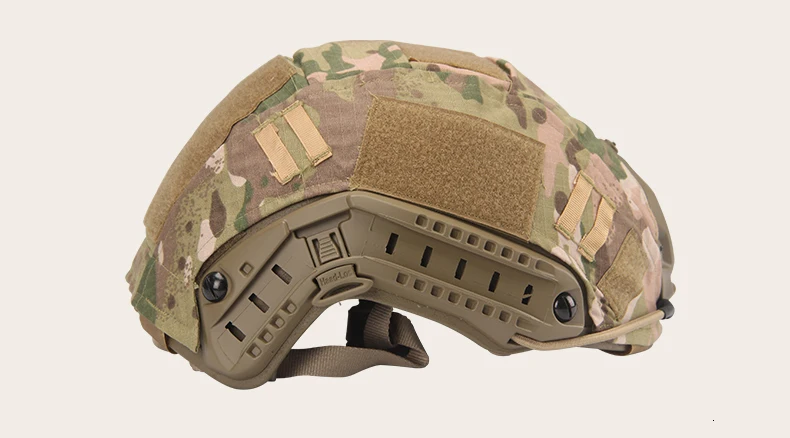 Мультикам Тактический шлем Чехол для быстрого шлема полиэстер военный Пейнтбол война игра страйкбол снаряжение CS Быстрый шлем Чехол