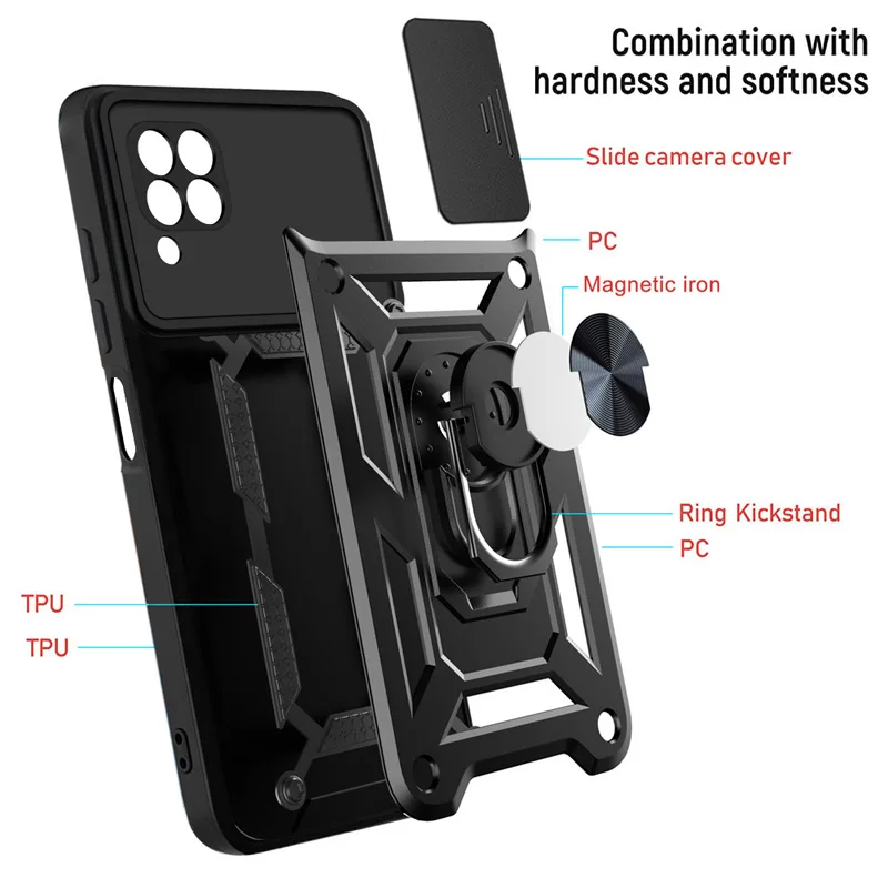 Ultimate Shockproof Push-Pull Camera Protection Phone Cover