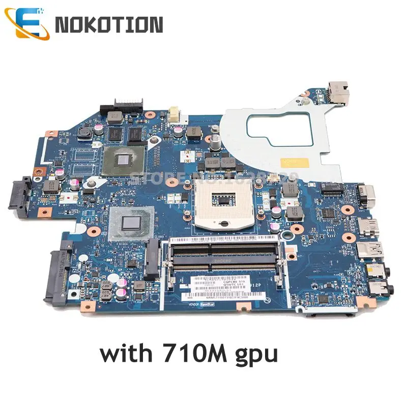 NOKOTION материнская плата для ноутбука acer aspire V3-571G E1-571G V3-531G Q5WV1 LA-7912P NBM6B11001 NB. M6B11.001 NBM5711001 710 м gpu