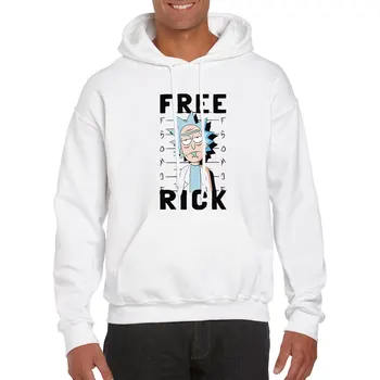 

Solid Color Joker Hoodies Men Winter Sweatshirts Men High Quality Rick and Morty Hoodie Print Fashion Mens White Hooded Hoody