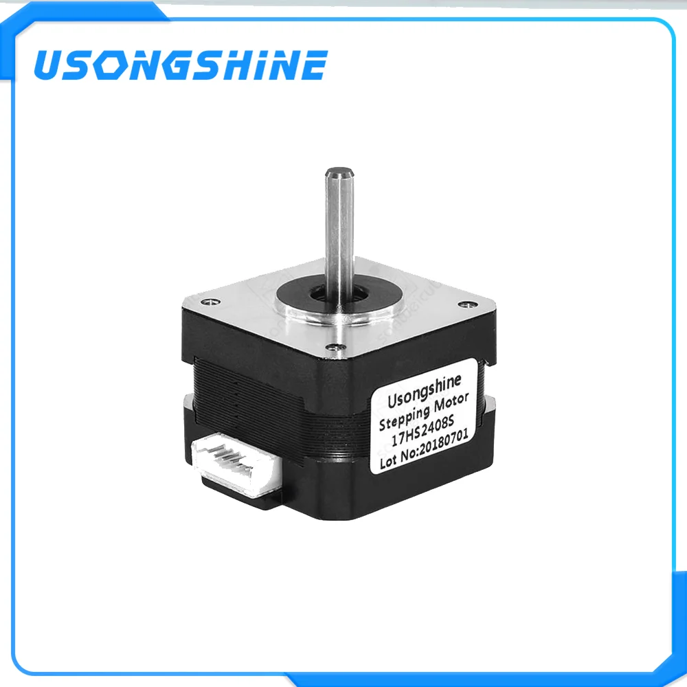 Шаговый двигатель Nema 17HS2408S 3 шт./лот 4 свинцовый 17 42BYGH 0.6A CE ROSH iso cnc лазерный и 3D