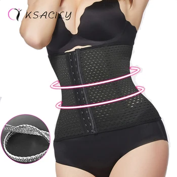 

Women Steel Boned Waist Trainer Belt Body Shaper Corset Postpartum Belly Slimming Underwear Modeling Strap Tummy Slim Belt Fajas