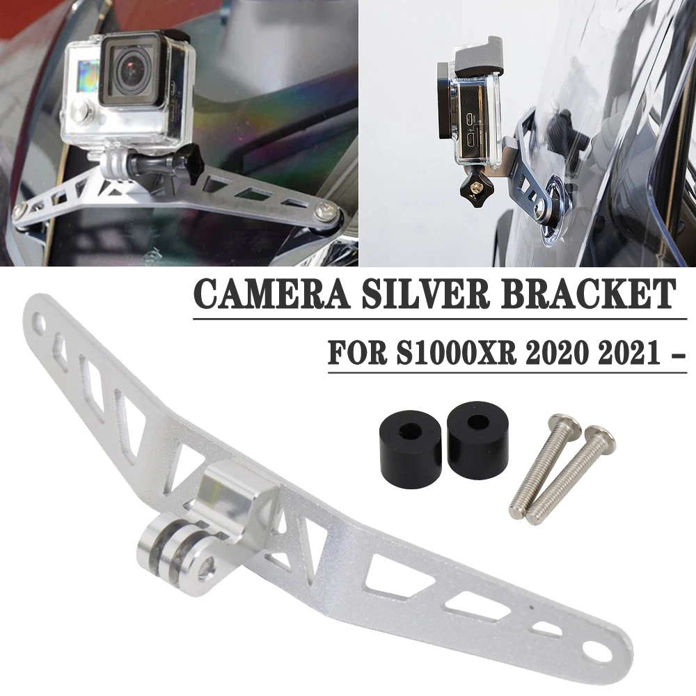 

NEW For BMW S1000XR 2020 2021 - Motorcycle Holder Cam Camera Driving Recorder Bracket Front Camera Mount CamRack S 1000 XR
