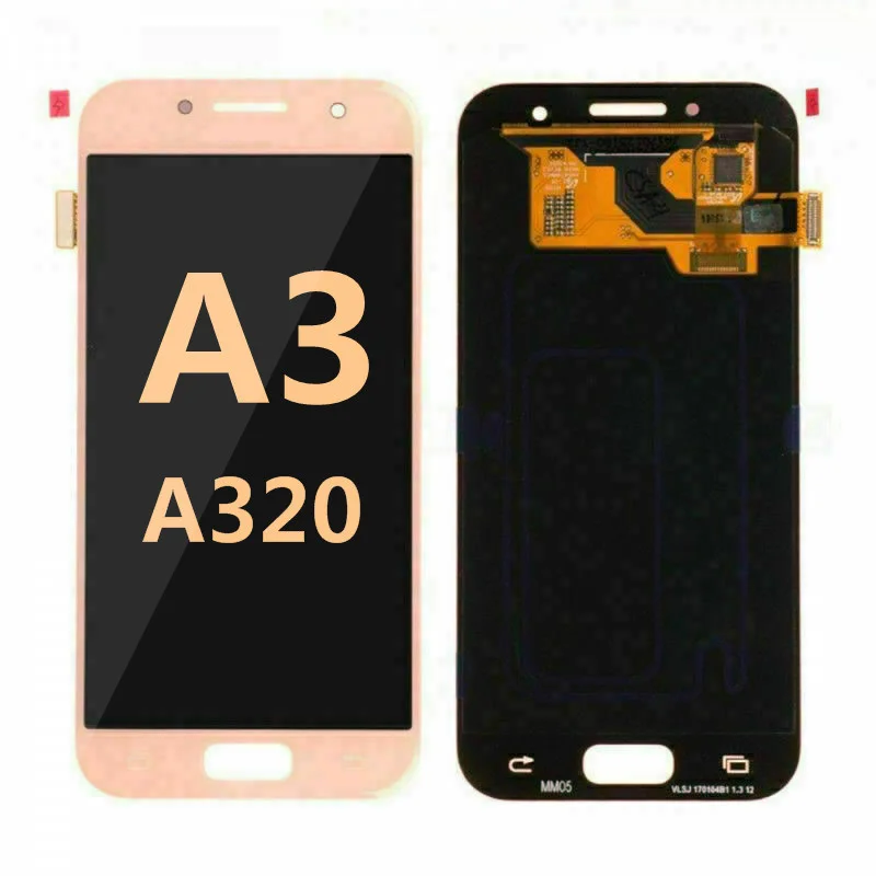 

Brand New Ori Quality OLED Screen For Samsung A3 2017 / A320 OLED Touch Screen Digitizer Assembly Replacement
