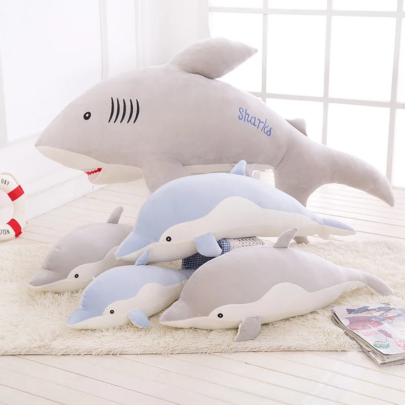 

Shark Plush Toys Aquarium Doll Pillow Birthday Gift