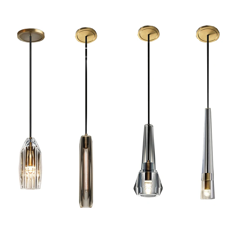 Искусство декольте постмодерн медная хрустальная люстра освещение блеск