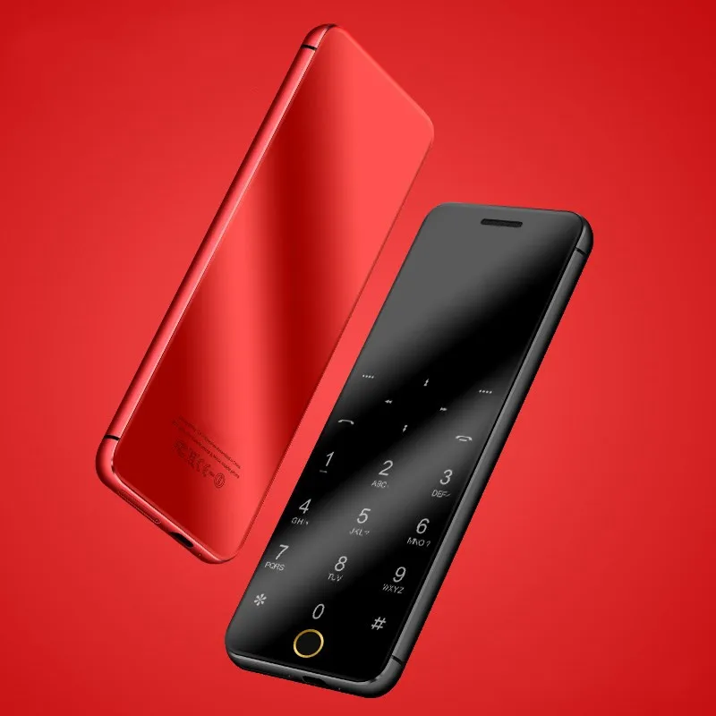 Ulcool V66 Plus, мобильный телефон 1,5", супер мини, ультратонкая карта, роскошный MP3, Bluetooth, номеронабор, мобильный телефон, 500 мАч, сенсорная клавиатура V66