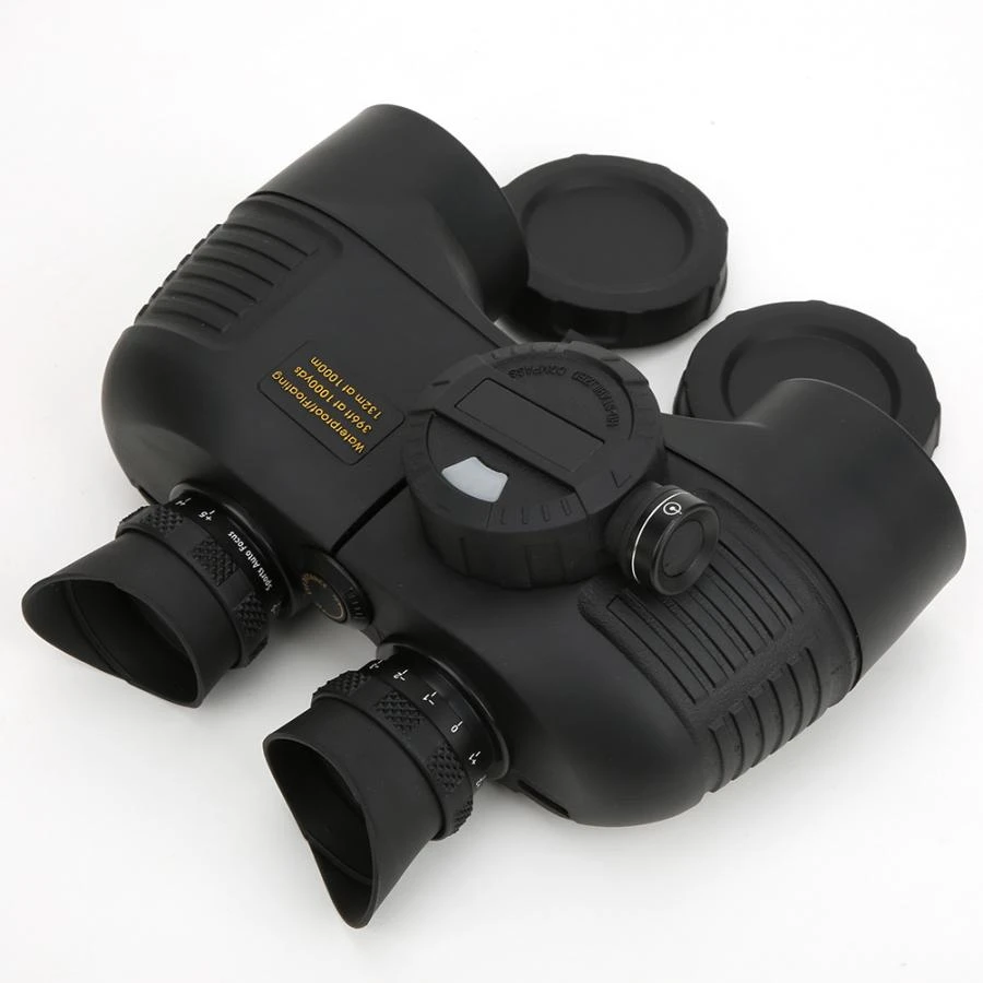 marine binoculars with compass and rangefinder