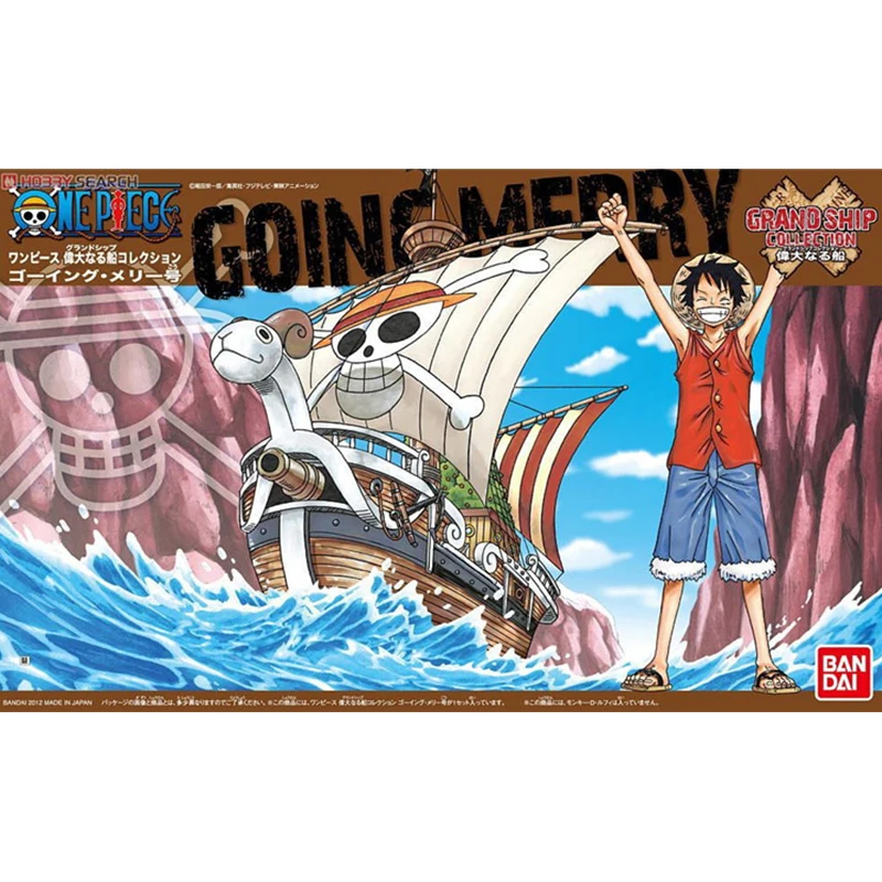 

Original Bandai One piece Great Ship 03 GOING MERRY Luffy Assembly Action Figureals Brinquedos Model Dolls