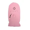Embroidery Sniper Rifle Balaclava Full Face Mask  Winter Hat for Woman Ski Mask Warm Knit Full Caps Outdoor Sports Beanies 6