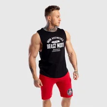 Muscle Dr. Brothers, жилет из чистого хлопка, спортивный жилет, Мужская футболка, тренировочная футболка без рукавов для бега,, настраиваемый