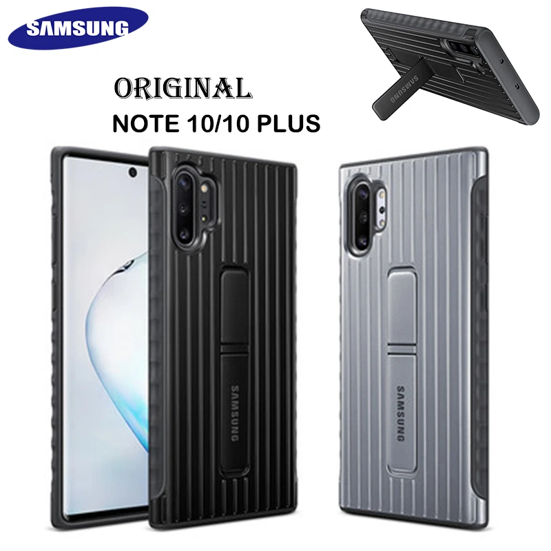 

Original Samsung Note10 Case Standing Rugged Case for Galaxy Note 10 Plus 5G Cover Shockproof TOUGH Phone Case SM-N975 Ultimate