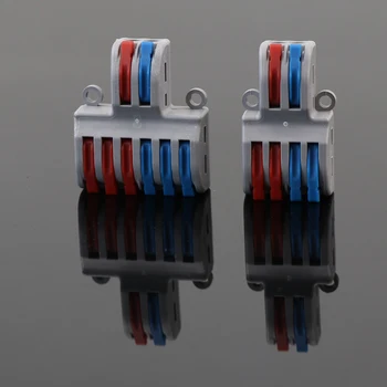 

Fast wire connector terminales spring kabel conector terminal cable eletrico Connection terminator block connecteur faston