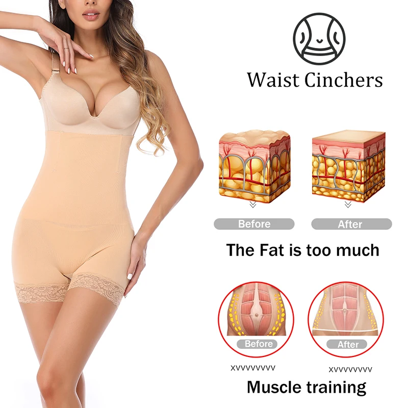 Tummy Control Shapewear Shorts for Women High Waisted Body Shaper Panties  Slip Shorts Under Dresses Thigh Slimmer Thigh Slimming