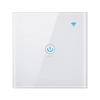 

EU Standard Wall Switch TUYA APP/Wifi Control Press Light Switch with Amazon Alexa Google for Smart Life EU Plug