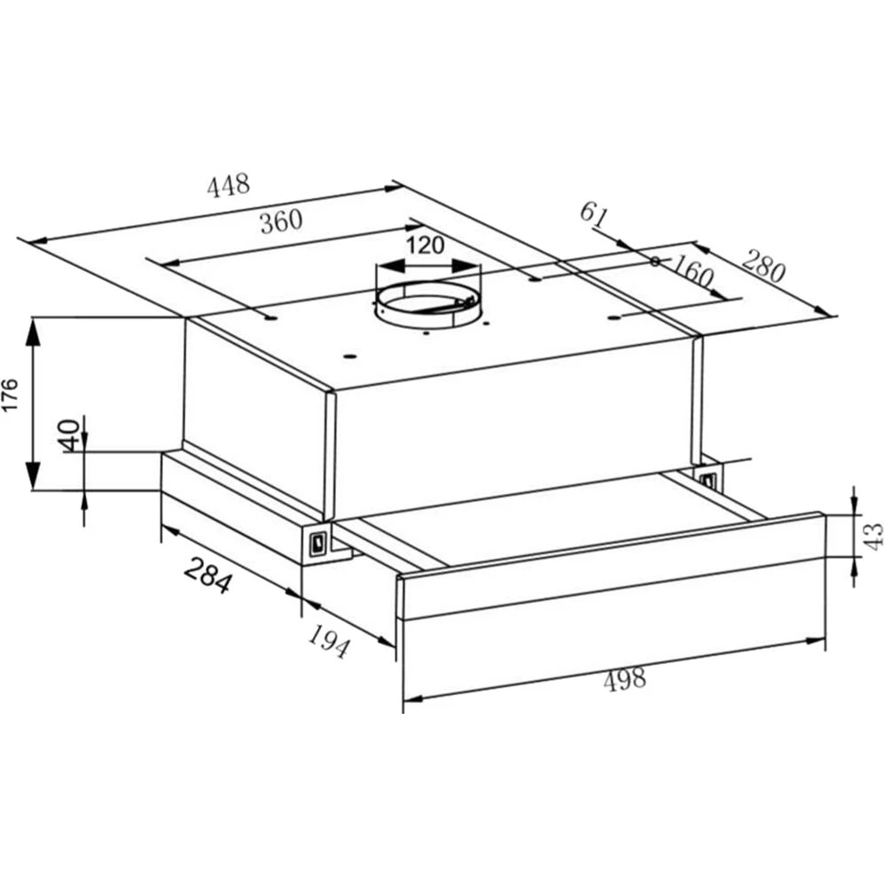 Вытяжка для кухни HANSA OTP5233WH