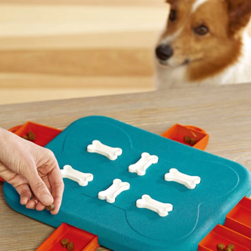 Dog Casino Food Feeder Toys Slow Feeder for Pet Treasure Hunt Educational Slow Feeding Interactive Puzzle Training Toy