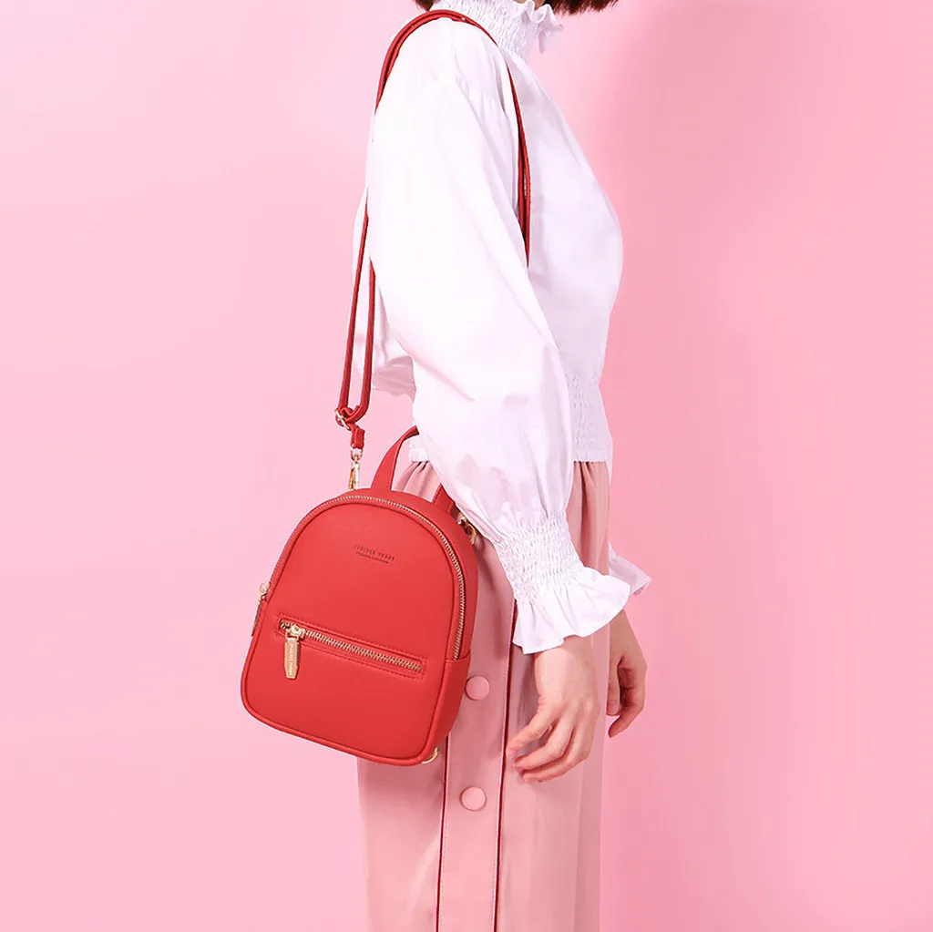 Женская сумка-рюкзак мини-сумка Многофункциональный рюкзак модная сумка на плечо мини-рюкзак женский корейский стиль# g4