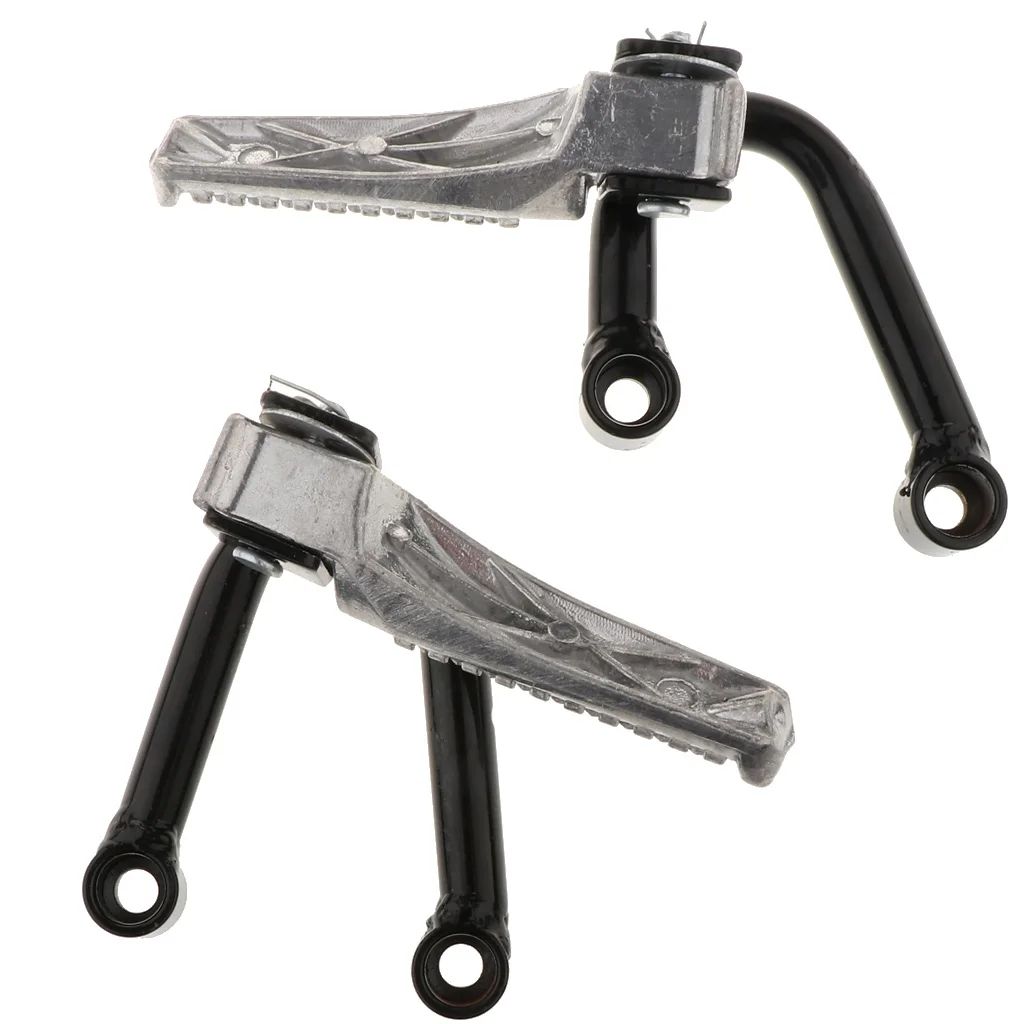 1 Pair Motorcycle Footpegs Rear Passenger Foot Pegs Foot Rests Pedal Bracket Mount Universal Aluminum 1 Pair Motorcycle Footpegs Rear Passenger Foot Pegs Foot Rests Pedal Bracket Mount Universal Aluminum