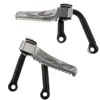 1 Pair Motorcycle Footpegs Rear Passenger Foot Pegs Foot Rests Pedal Bracket Mount Universal Aluminum ► Photo 2/6