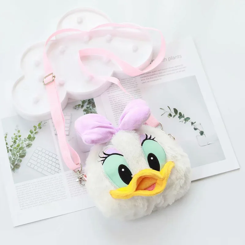 Melody Duffy Duck модные аниме плюшевые сумки на плечо мягкий мультфильм Tote повседневное пушистые куклы телефон сумка для девочек