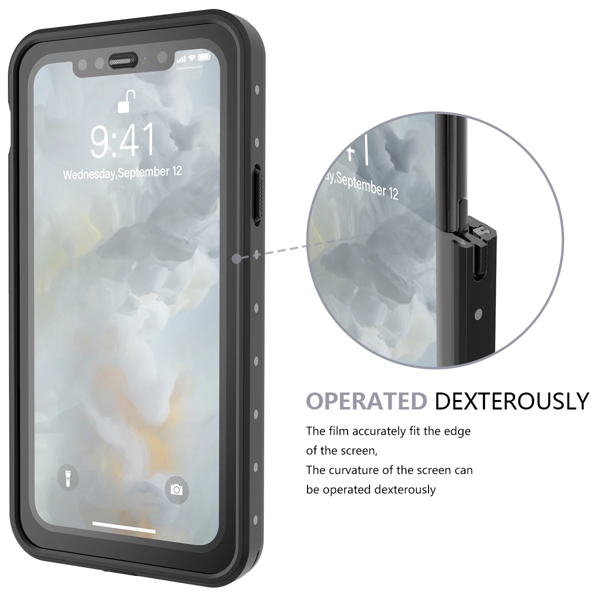Для iPhone 11 Pro 11 Pro Max Чехол IP68 водонепроницаемый 360 градусов пылезащитный плавательный противоударный чехол для iPhone 11 чехол под водой