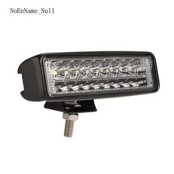 

6 Inch 60W LED Work Light Bar Double Color Yellow White Driving Headlight Projector Fog Road Lamp Offroad Car Accessorie