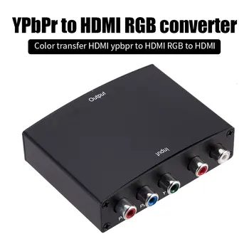 

1080P 60HZ Color Transfer HDMI YPbPr To HDMI RGB To HDMI Converter Adapter 1080P YPBPR + Audio R/L TO HDTV