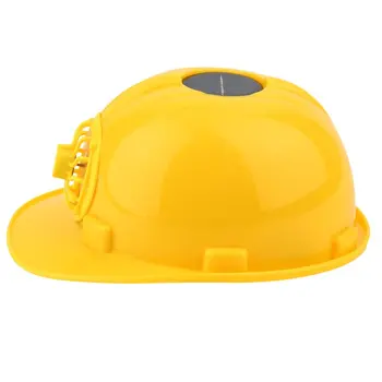 

Solar Power Fan Helmet Outdoor Working Safety Hard Hat Construction Workplace ABS material Protective Cap Powered by Solar Panel