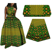 Хлопок Африка Анкара принты воск пэчворк настоящий голландский воск ткань лучшее качество Африканский tissu швейный материал для платья 6 ярдов