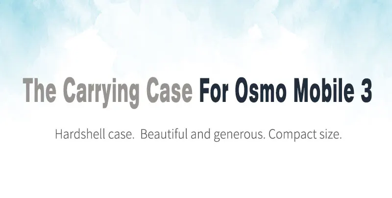 OSMO MOBILE 3 водонепроницаемая сумка для хранения для DJI OSMO MOBILE 3 Аксессуары для экшн-камеры чехол для путешествий
