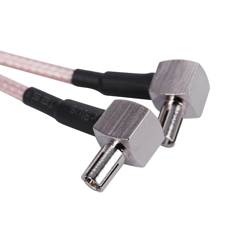 Топ-RP-SMA штекер для 2x TS9 штекер RA Y Тип косички кабель RG316 10 см для 3g USB модем золото