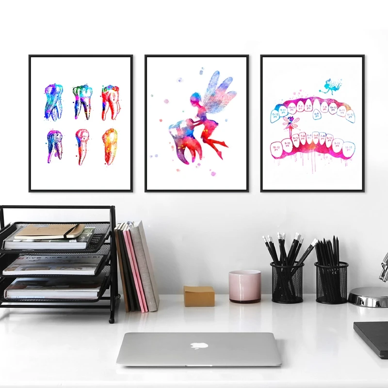 Dental Tools Canvas Print