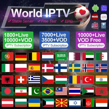 

IPTV M3u Spain Germany Morocco Subscription 1 Year Android IPTV Code Arabic Sweden Free Test IPTV Reseller Panel No App Include