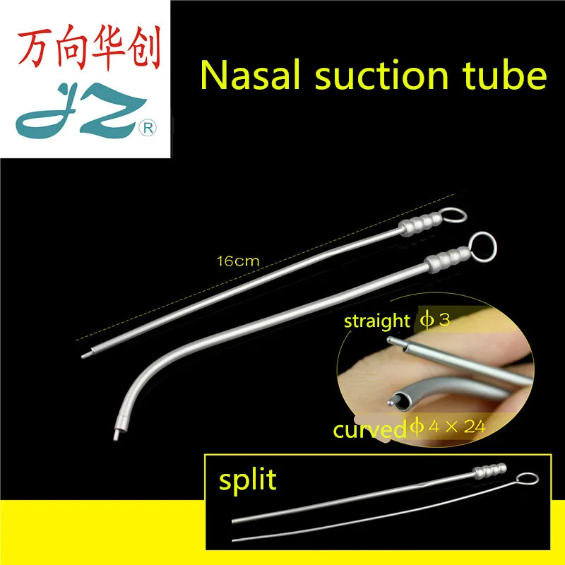 

JZ ETN Surgical Instrument Medical cavidade nasal suction tube maxillary sinus irrigation tube nasal aspirator Adjustable camber