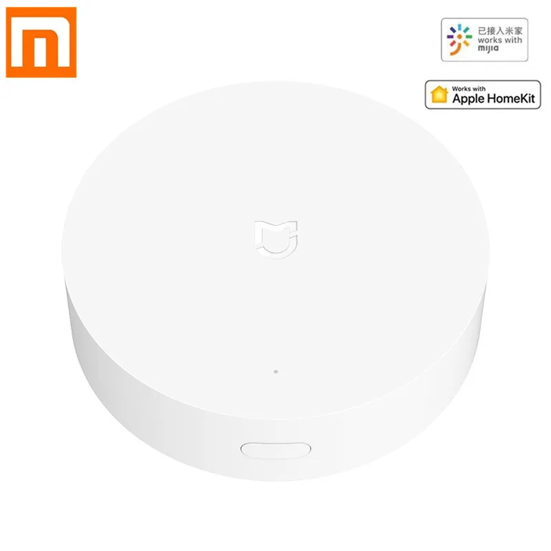 New Xiaomi Multimode Smart Home Gateway ZigBee WIFI Bluetooth Mesh Hub Work With Mijia APP Apple Homekit Intelligent Home Hub New Xiaomi Multimode Smart Home Gateway ZigBee WIFI Bluetooth Mesh Hub Work With Mijia APP Apple Homekit Intelligent Home Hub
